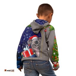 Christmas Hoodie Kids Fun Koala Christmas
