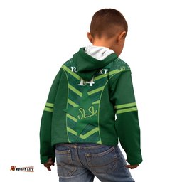 Custom Pakistan Cricket Kid Hoodie 2024 World Cup Go Shaheens