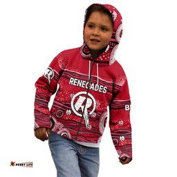 Australia Renegades Cricket Kid Hoodie Indigenous