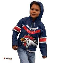 Roosters Permier Kid Hoodie NRL Mascot with Aboriginal