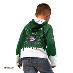 Australia 2026 Baseball Custom Kid Hoodie Go Aussie Drip Style LT14