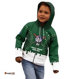 Australia 2026 Baseball Custom Kid Hoodie Go Aussie Drip Style LT14