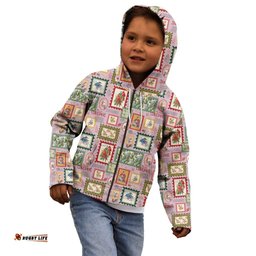 Aussie Birds Christmas La La Land Kid Hoodie Pink Vintage Stamp Edition LT9