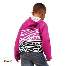 All Pink New Zealand Kowhai Ngutukak Kid Hoodie LT9