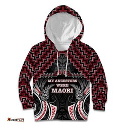 Aotearoa Kid Hoodie Proud To Be Maori LT05