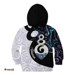 Aotearoa Pikorua Kid Hoodie NZ Twist - Bond And Love LT14