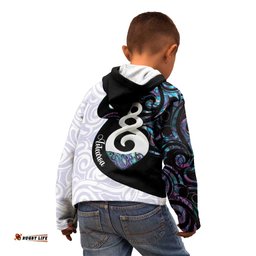 Aotearoa Pikorua Kid Hoodie NZ Twist - Bond And Love LT14