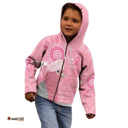 Australia Breast Cancer Awareness Kid Hoodie Galah Faith Hope Love Pink Month LT14