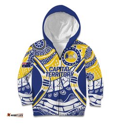Australian Capital Territory Kid Hoodie For The King The Law And The People LT9