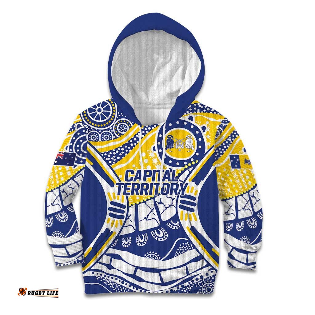 Australian Capital Territory Kid Hoodie For The King The Law And The People LT9