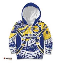 Australian Capital Territory Kid Hoodie For The King The Law And The People LT9