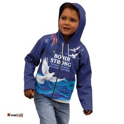 Bondi Beach Pray For Australia Personalised Kid Hoodie LT9