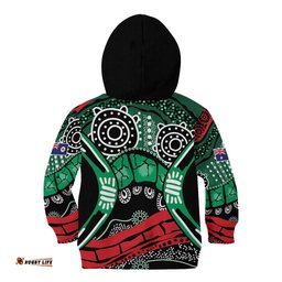 Australia Tasmania State Kid Hoodie Ubertas et Fidelitas LT9