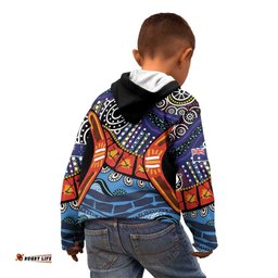 Australia Victoria State Kid Hoodie Peace and Prosperity LT9