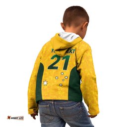 Australian Lawn Bowls Custom Kid Hoodie Aussie Minimalist Style LT9