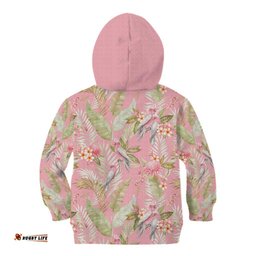 Australia Galah Cockatoo Kid Hoodie Eolophus Soseicapilla Couple Seamless Style LT14