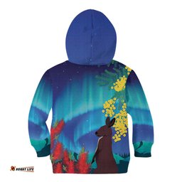 Australia Northern Lights Scenery Kid Hoodie LT7