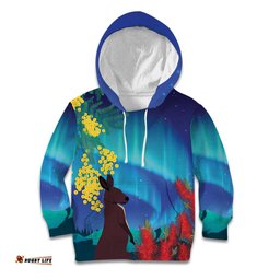 Australia Northern Lights Scenery Kid Hoodie LT7