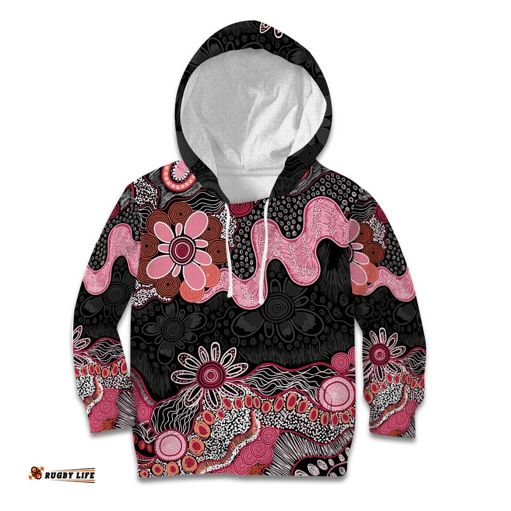 Australia NAIDOC Week 2026 Kid Hoodie Aboriginal Contemporary Art LT7