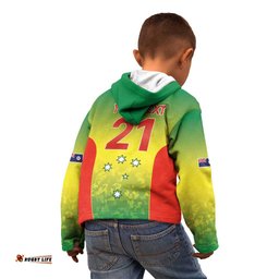 Australian Tasmania Lawn Bowls Custom Kid Hoodie Aussie Minimalist Style LT9