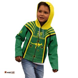 Australia Day 26 January Personalised Kid Hoodie With National Color LT9
