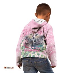 Australia Koala Valentine's Day Kid Hoodie Koalified To Be Your Valentine LT14