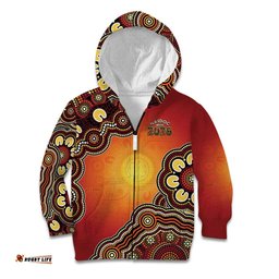 Australia Indigenous NAIDOC Week 2026 Kid Hoodie 50 Years Of Deadly LT05