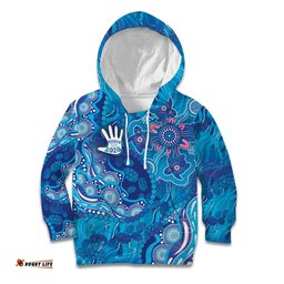 NAIDOC Week 2026 Kid Hoodie Turtle Dream On The Waves DT05
