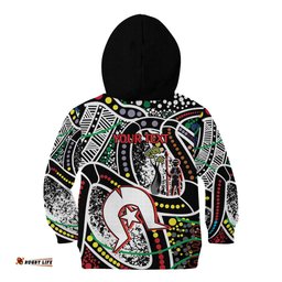 NAIDOC 50 Years of Deadly Personalised Kid Hoodie Aboriginal Dot Art LT9