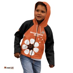 Custom Northern Territory Bowls Australia Kid Hoodie Go Champions Sporty Style LT14