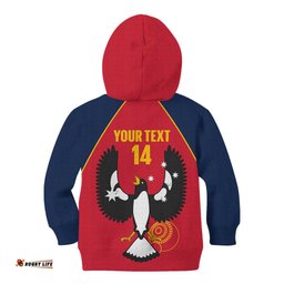 Custom South Australia Bowls Kid Hoodie Go Champions SA Piping Shrike LT14