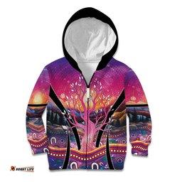 NAIDOC Week 2026 Kid Hoodie Eternal Spirit Tree LT05