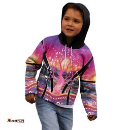 NAIDOC Week 2026 Kid Hoodie Eternal Spirit Tree LT05