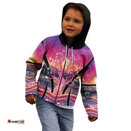 NAIDOC Week 2026 Kid Hoodie Eternal Spirit Tree LT05
