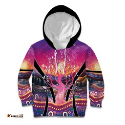 NAIDOC Week 2026 Kid Hoodie Eternal Spirit Tree LT05
