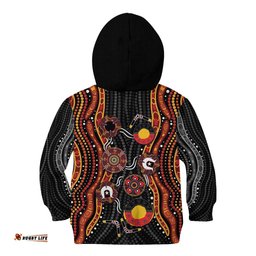 NAIDOC Week 2026 Kid Hoodie Together We Rise Together We Stay Deadly LT9