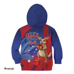 Happy Boxing Day Australia Kid Hoodie Let The Good Time Roll! LT14