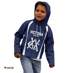 Custom Victoria Cricket Kid Hoodie Go Champions - Sporty Style LT14