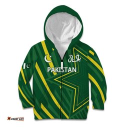 Pakistan Cricket Custom Kid Hoodie Shaheen Falcon Go Champions LT9