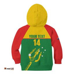 Custom Tasmania Bowls Australia Kid Hoodie Go Tasmanian Tridents LT14