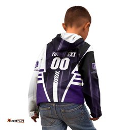 Personalized Fremantle Dockers Kid Hoodie Modern Geometric Sports Graphic Style TS04