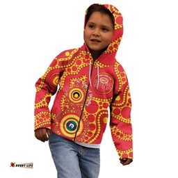 Suns NAIDOC Week 2026 Personalised Kid Hoodie 50 Years of Deadly Aboriginal Art LT14