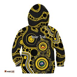 Richmond NAIDOC Week 2026 Personalised Kid Hoodie 50 Years of Deadly Aboriginal Art LT14