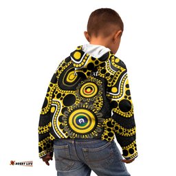 Richmond NAIDOC Week 2026 Personalised Kid Hoodie 50 Years of Deadly Aboriginal Art LT14