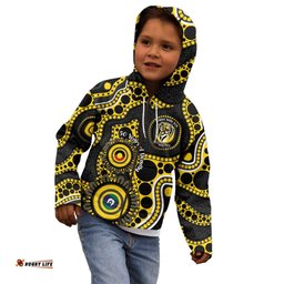 Richmond NAIDOC Week 2026 Personalised Kid Hoodie 50 Years of Deadly Aboriginal Art LT14