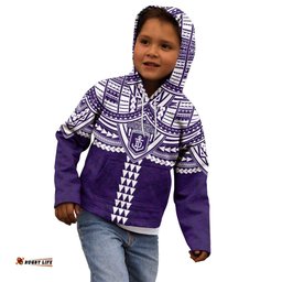 Personalized Fremantle Dockers Kid Hoodie Polynesian Tribal Pattern Heritage Football TS04