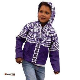 Personalized Fremantle Dockers Kid Hoodie Polynesian Tribal Pattern Heritage Football TS04