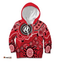 Renegades Cricket Custom Kid Hoodie Australian Aboriginal LT9