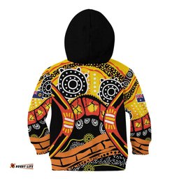Western Australia Golden State Kid Hoodie LT9