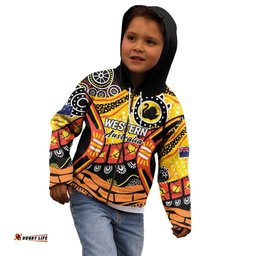 Western Australia Golden State Kid Hoodie LT9